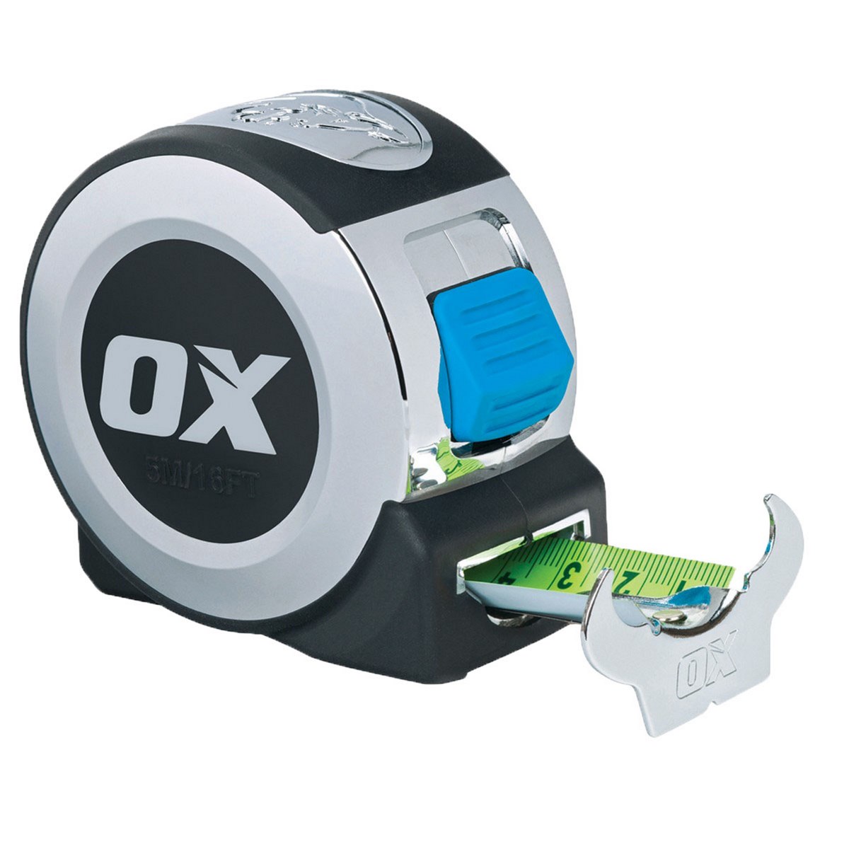 OX Pro Rolmaß 27mm x 5m – Robustes Maßband für präzise Messungen im Handwerk OX Pro Rolmaß 27mm x 5m – Robustes Maßband für präzise Messungen im Handwerk